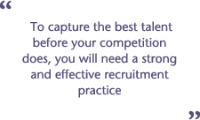 Quality of Assessments - Capturing the best talent
