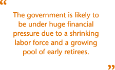 Dealing with Korea's pension - Impact of aging workforce