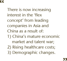 Flex in China - Increasing interest