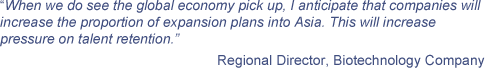 Quote - Staff turnover