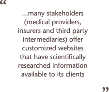 Technology as an enabler - Health information