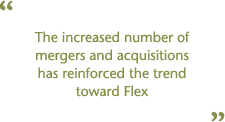 Merging Benefits With Flex - M&A and Flex