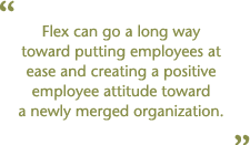 Merging Benefits With Flex - Introduction