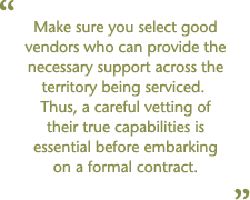 Promoting Wellness in Asia - Vendor Selection