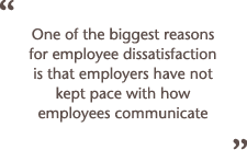 Engagement 2.0 - Employee Dissatisfaction