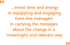 Leading talent in a crisis economy - Communication