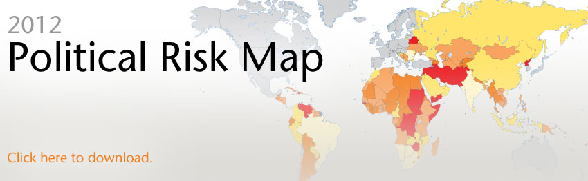 Aon's 2012 Political Risk Map is now available
