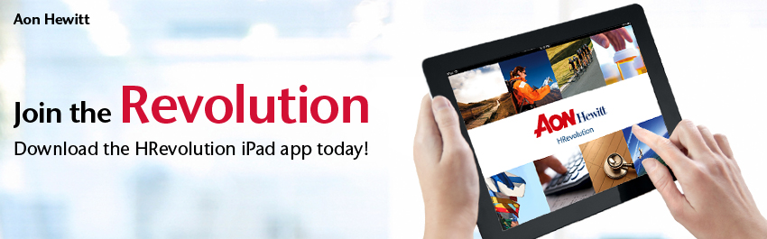 Aon Hewitt's HRevolution iPad app