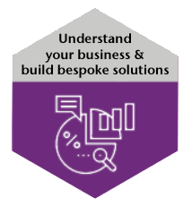 Understanding your business and building bespoke solutions