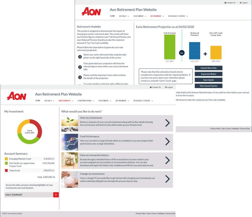 Pensions Admin Overview
