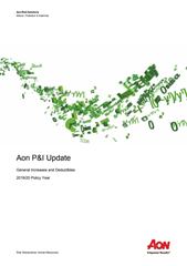 Aon P&I Update: General Increases and Deductibles - 2018/19 Policy Year