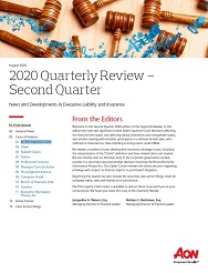 Q2 2020 FSG Legal and Claims Quarterly Review