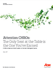 Driving Organic Revenue Growth:What Role Should the CHRO Play?