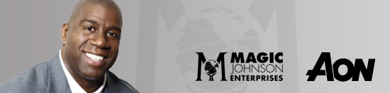 Magic Johnson Enterprises and Aon
