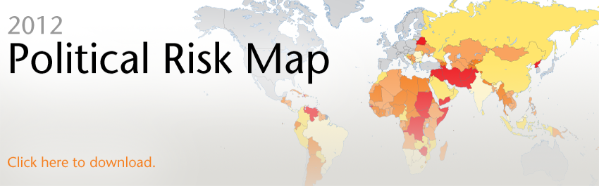 2012 Political Risk Map