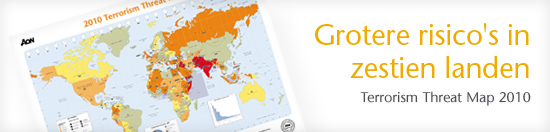 Aon Terrorism Threat Map 2010