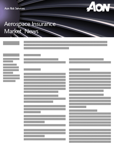 Aerospace Insurance Market News