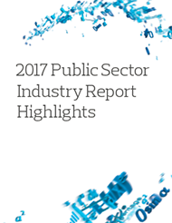 2017 Public Sector Industry Report Highlights