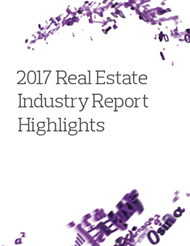 2017 Real Estate Industry Report Highlights