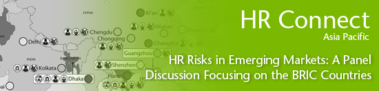 HR Connect Asia Pacific: HR Risks in Emerging Markets
