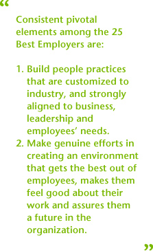Why the Best Employers are the Best - Practices
