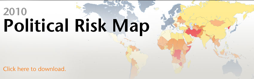 Aon 2010 Political Risk Map