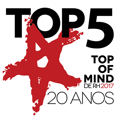 “Top 5 – Top of Mind de RH” na categoria Consultoria de Benefícios