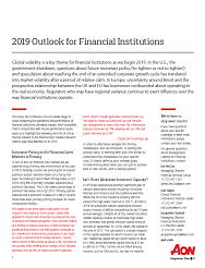 2019 Outlook for Financial Institutions