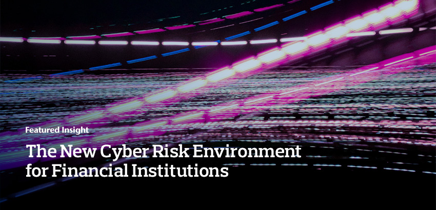 The New Cyber Risk Environment for Financial Institutions