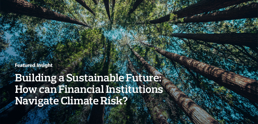 Building a sustainable future: how can financial institutions  navigate climate risk?