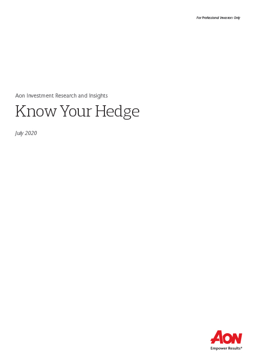Know your hedge
