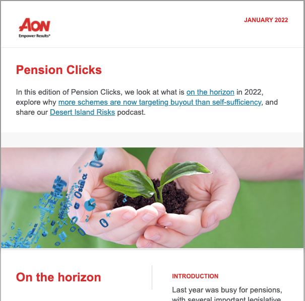 Download the latest pension clicks