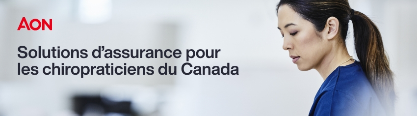 Solutions d'assurance pour les membres du Alliance pour la chiropratique