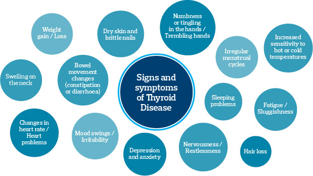 Signs and Symptoms of Thyroid Disease