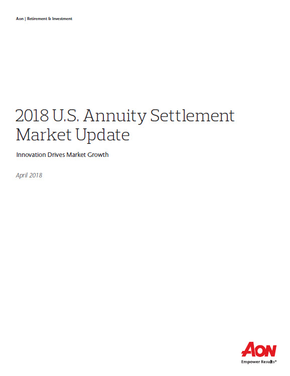 2018 U.S. Annuity Settlement Market Update