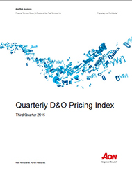 D&O pricing index