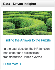 Data Driven Insights