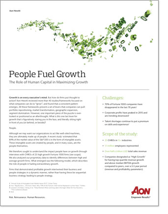 People Fuel Growth Report Cover