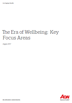 The Era of Wellbeing - Key Focus Areas
