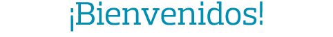  Bienvenidos  